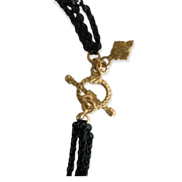 ARMENTA 18k gold Oxidized Chain Necklace - Picture 7 of 9